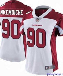 Gorgeous Nike Cardinals #90 Robert Nkemdiche White Womens Stitched NFL Vapor Untouchable Limited Jersey