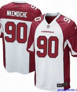 Exclusive Nike Cardinals #90 Robert Nkemdiche White Stitched NFL Elite Jersey