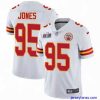 Exclusive Nike Chiefs 95 Chris Jones White Bound Stitched NFL Vapor Untouchable Limited 2024 Super Bowl LVIII Jersey