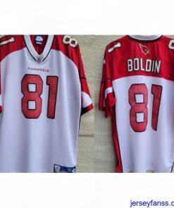 Outstanding Reebok NFL Arizona Cardinals #81 Anquan Boldin White Stitched Football Jersey