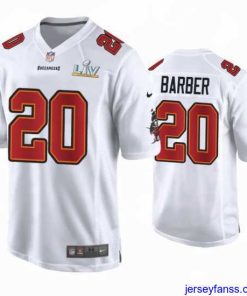 Stylish Ronde Barber Buccaneers White Super Bowl Lv Game Fashion Jersey