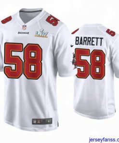 Fantastic Shaquil Barrett Buccaneers White Super Bowl Lv Game Fashion Jersey