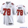 Exclusive Tristan Wirfs Buccaneers White Super Bowl Lv Game Fashion Jersey