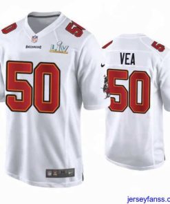 Exclusive Vita Vea Buccaneers White Super Bowl Lv Game Fashion Jersey
