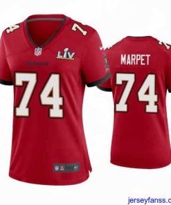 Stylish Ali Marpet Buccaneers Red Super Bowl Lv Game Jersey