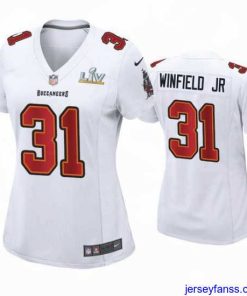 Amazing Antoine Winfield Jr. Buccaneers White Super Bowl Lv Game Fashion Jersey
