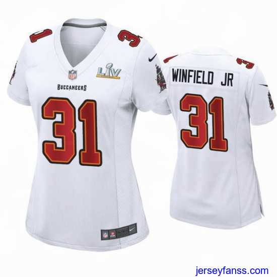 Amazing Antoine Winfield Jr. Buccaneers White Super Bowl Lv Game Fashion Jersey