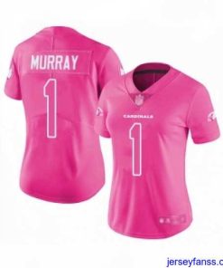 Premium Arizona Cardinals #1 Kyler Murray Limited Pink Rush Fashion NFL Jersey