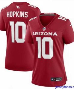 Gorgeous Arizona Cardinals 10 DeAndre Hopkins New Red Stitched Game Jersey