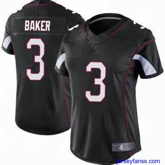 Premium Arizona Cardinals #3 Budda Baker Black Vapor limited Jersey