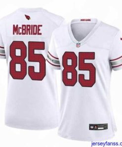 Fantastic Arizona Cardinals 85 Trey McBride White 2024 F.U.S.E Vapor Untouchable Limited Stitched