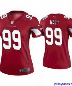 Amazing Arizona Cardinals 99 J J  Watt Red Jersey