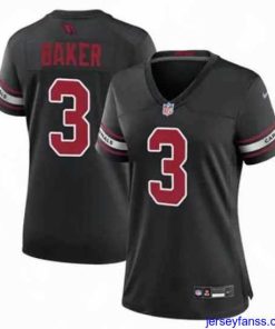 Impressive Arizona Cardinals Budda Baker #3 Black 2024 F.U.S.E Vapor Untouchable Limited Stitched