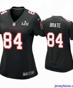 Premium Cameron Brate Buccaneers Black Super Bowl Lv Game Fashion Jersey