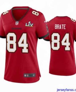 Outstanding Cameron Brate Buccaneers Red Super Bowl Lv Game Jersey