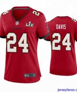 Amazing Carlton Davis Buccaneers Red Super Bowl Lv Game Jersey