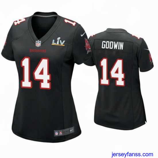 Stylish Chris Godwin Buccaneers Black Super Bowl Lv Game Fashion Jersey