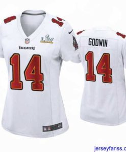 Exclusive Chris Godwin Buccaneers White Super Bowl Lv Game Fashion Jersey
