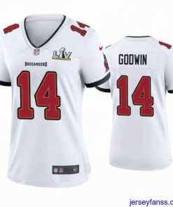 Premium Chris Godwin Buccaneers White Super Bowl Lv Game Jersey