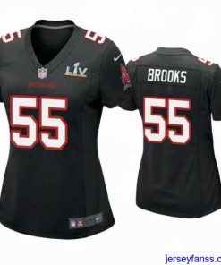 Outstanding Derrick Brooks Buccaneers Black Super Bowl Lv Game Fashion Jersey
