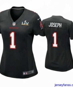 Exclusive Greg Joseph Buccaneers Black Super Bowl Lv Game Fashion Jersey