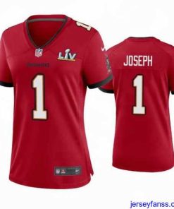 Impressive Greg Joseph Buccaneers Red Super Bowl Lv Game Jersey