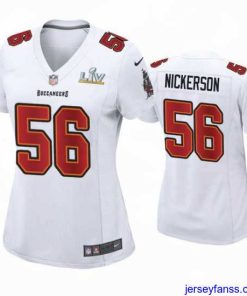 Stylish Hardy Nickerson Buccaneers White Super Bowl Lv Game Fashion Jersey