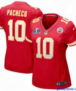 Fantastic  Kansas City Chiefs 10 Isiah Pacheco Red 2023 F.U.S.E  Vapor Untouchable Limited Stitched 2024 Super Bowl LVIII Jersey
