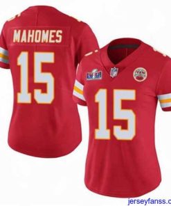 Exclusive Kansas City Chiefs 15 Patrick Mahomes Red Vapor Untouchable Limited Stitched Football 2024 Super Bowl LVIII Jersey