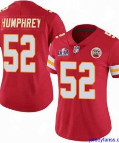 Fantastic Kansas City Chiefs 52 Creed Humphrey Red Vapor Untouchable Limited Stitched Football 2024 Super Bowl LVIII Jersey