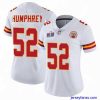 Amazing Kansas City Chiefs 52 Creed Humphrey White Vapor Untouchable Limited Stitched Football 2024 Super Bowl LVIII Jersey