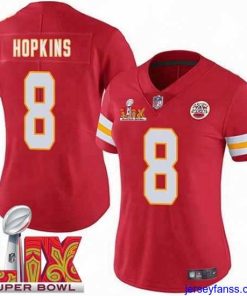 Exclusive Kansas City Chiefs DeAndre Hopkins #8 Red 2024 2025 Super Bowl LIX F.U.S.E Stitched NFL Jersey