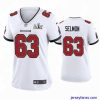 Impressive Lee Roy Selmon Buccaneers White Super Bowl Lv Game Jersey