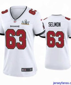 Impressive Lee Roy Selmon Buccaneers White Super Bowl Lv Game Jersey