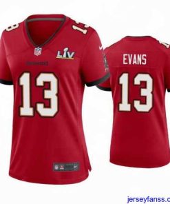 Fantastic Mike Evans Buccaneers Red Super Bowl Lv Game Jersey