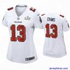Stylish Mike Evans Buccaneers White Super Bowl Lv Game Fashion Jersey