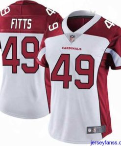 Premium Nike Arizona Cardinals 49 Kylie Fitts Limited Cardinal White Vapor Untouchable Jersey