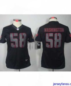 Impressive Nike Arizona Cardinals 58 Daryl Washington Black Jerseys[Impact Limited]