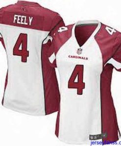 Amazing Nike Cardinals 4 Jay Feely White Game Jersey