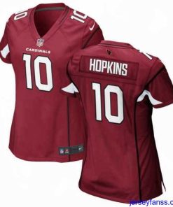 Amazing Nike DeAndre Hopkins Cardinal Arizona Cardinals  Red Game Jersey