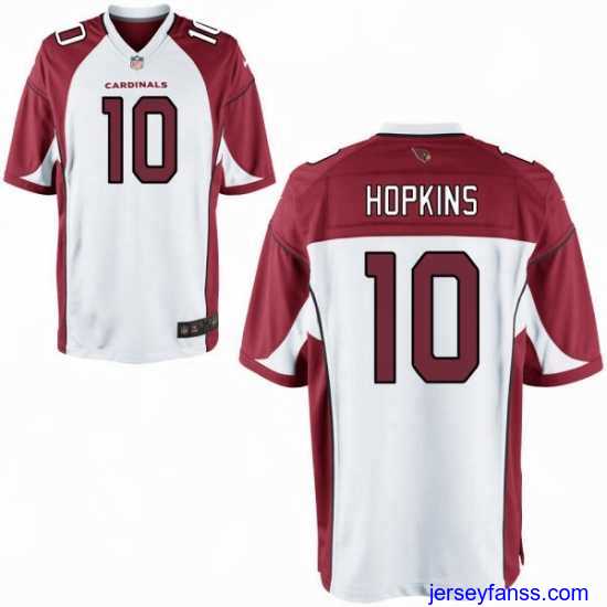 Premium Nike DeAndre Hopkins Cardinal Arizona Cardinals White Game Jersey