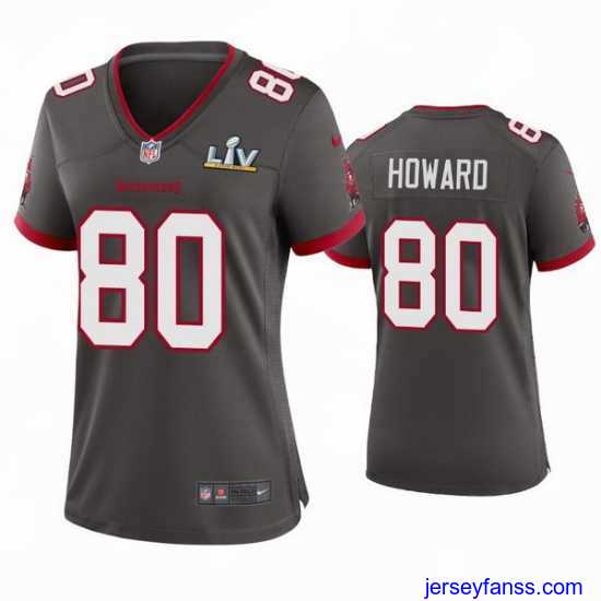 Premium O.J. Howard Buccaneers Pewter Super Bowl Lv Game Jersey