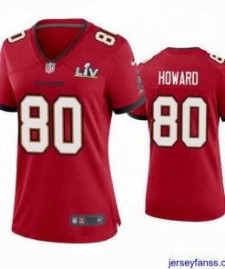 Amazing O.J. Howard Buccaneers Red Super Bowl Lv Game Jersey