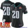 Amazing Philadelphia Eagles Brian Dawkins #20 Black 2024 2025 Super Bowl LIX F.U.S.E Stitched NFL Jersey