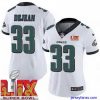 Amazing Philadelphia Eagles Cooper DeJean #33 White 2024 2025 Super Bowl LIX F.U.S.E Stitched NFL Jersey