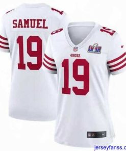 Exclusive San Francisco 49ers 19 Deebo Samuel White 2023 F.U.S.E   Vapor Untouchable Limited Stitched Football 2024 Super Bowl LVIII Jersey