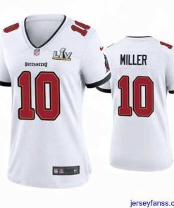 Gorgeous Scotty Miller Buccaneers White Super Bowl Lv Game Jersey