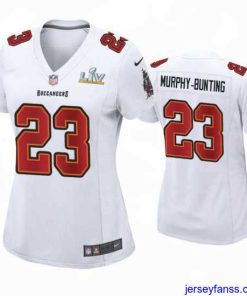 Premium Sean Murphy Bunting Buccaneers White Super Bowl Lv Game Fashion Jersey