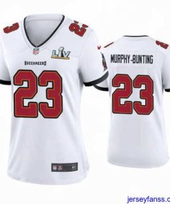 Impressive Sean Murphy Bunting Buccaneers White Super Bowl Lv Game Jersey
