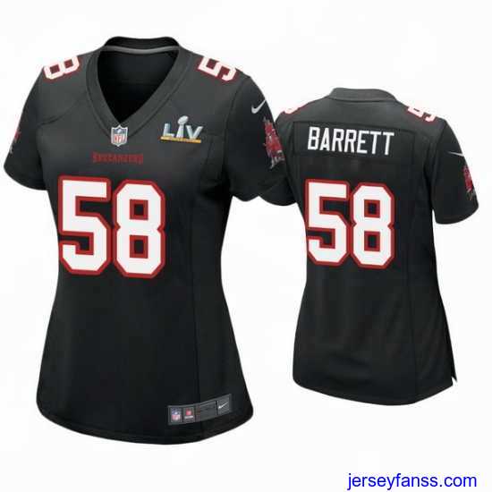 Premium Shaquil Barrett Buccaneers Black Super Bowl Lv Game Fashion Jersey